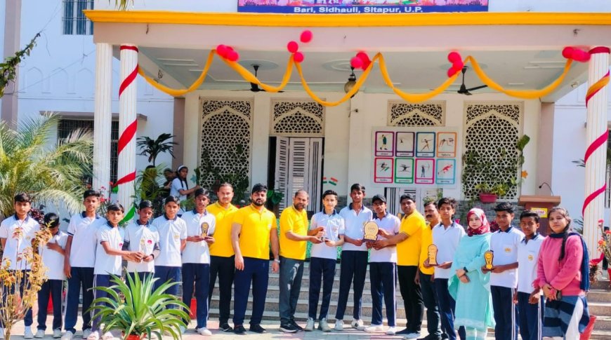 एम सीबीएसई  इंटर कालेज बाडी सिधौली मे दो दिवसीय वार्षिक खेल कूद प्रतियोगिता संम्पन्न