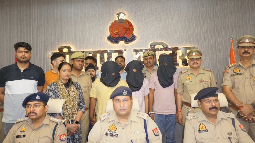 पत्रकार राघवेंद्र वाजपेयी की हत्या मे शामिल तीन अभियुक्त गिरफ्तार