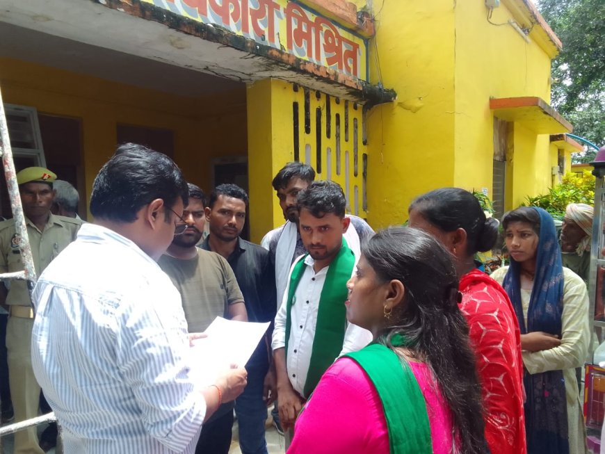 राष्ट्रीय अध्यक्ष ने दो सूत्री दिया ज्ञापन, एक बिंदु का तत्काल हुआ निस्तारण।